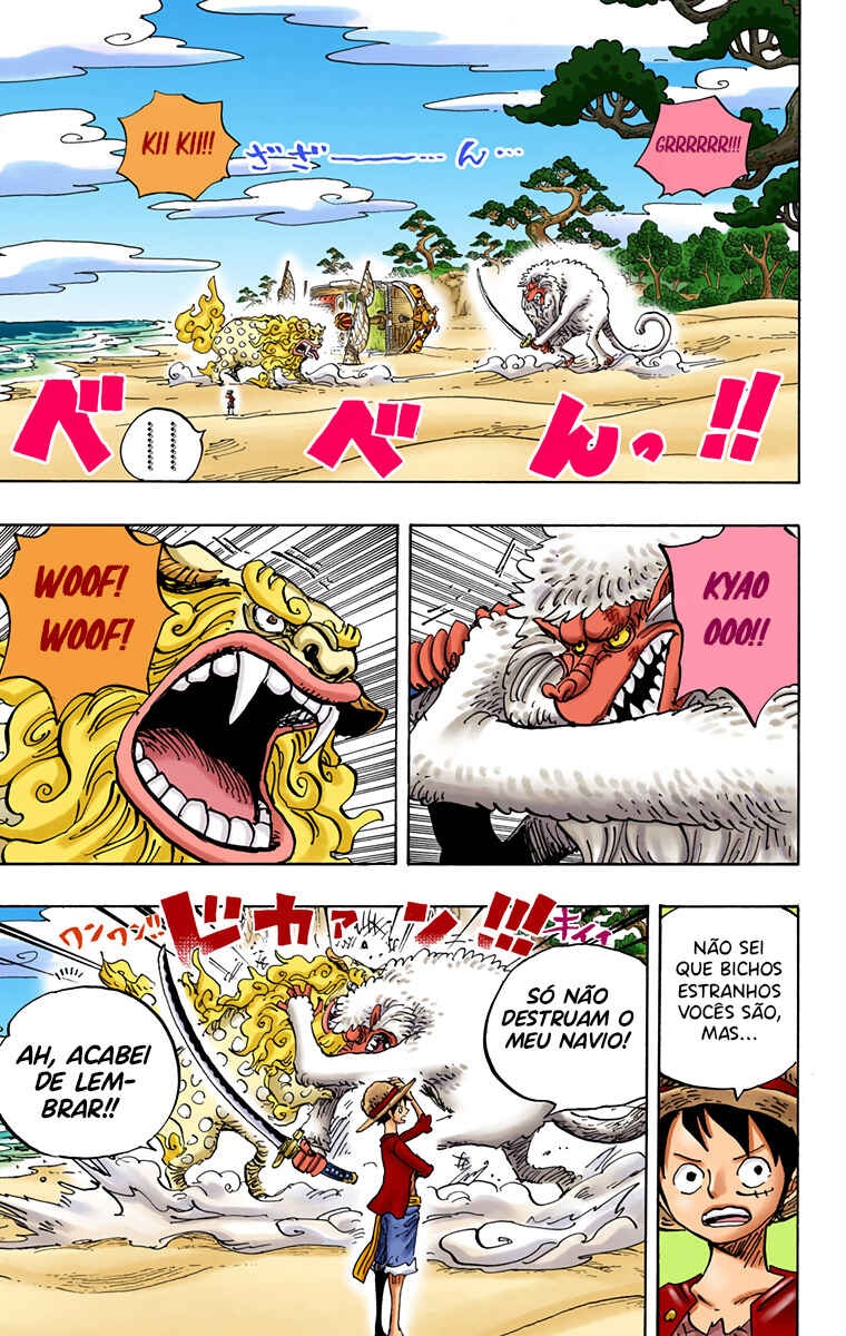 One Piece (Official Colored) Chapter 911 - Page 3