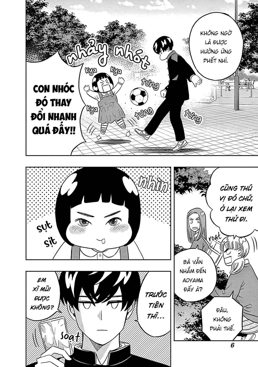 Keppeki Danshi! Aoyama-kun Chapter 32 - Page 8