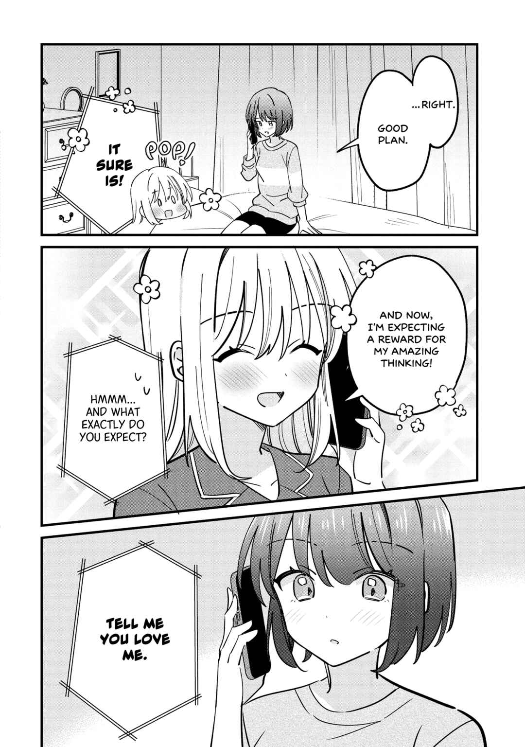 Kao dake yoi Classmate ga, Yatara to Guigui Kuru Yuri no Hanashi. Chapter 13.2 - Page 10