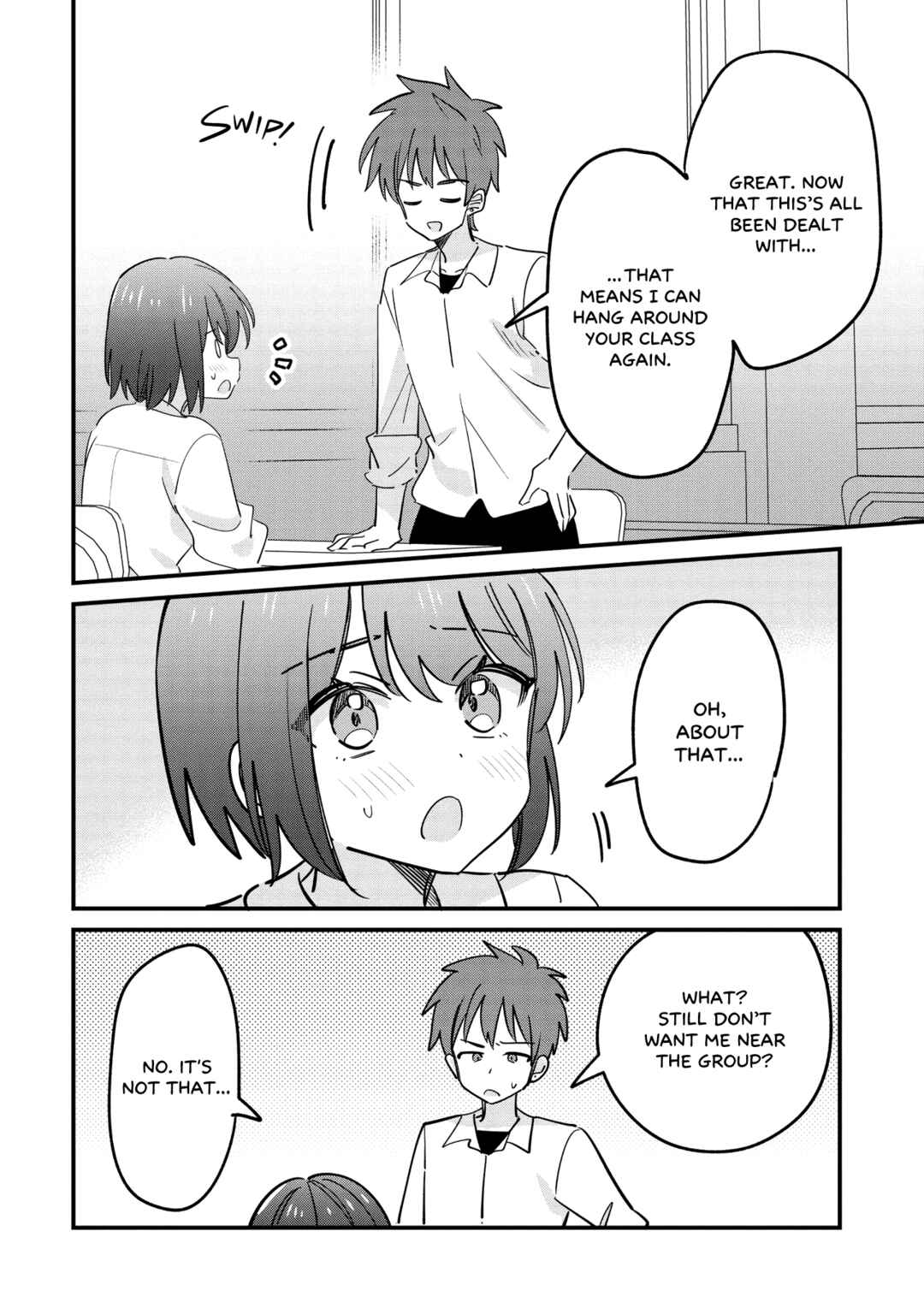 Kao dake yoi Classmate ga, Yatara to Guigui Kuru Yuri no Hanashi. Chapter 13.2 - Page 2