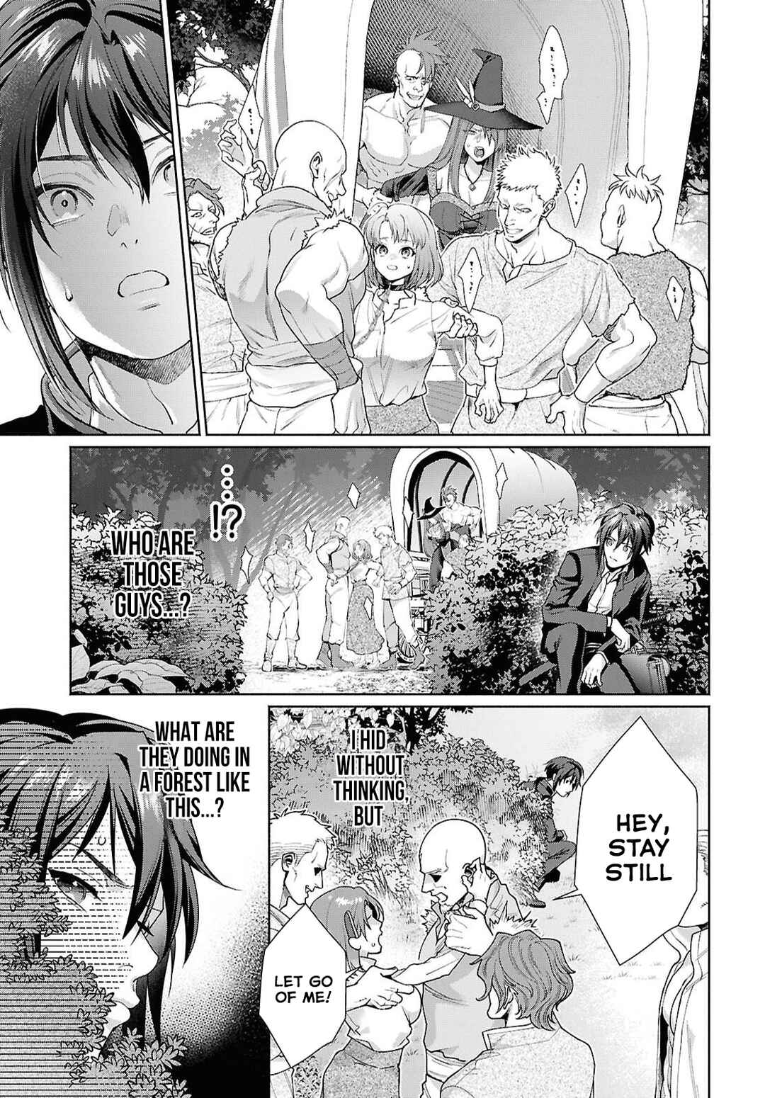 Muramura Shiteshimau Noroi no Youtou to Issho ni Isekai e Mayoikonde Shimatta Ken: Moto no Sekai e Kaeru tame ni Dorei o Hikiite Harem Party de Dungeon Kouryaku Shimasu Chapter 1 - Page 12