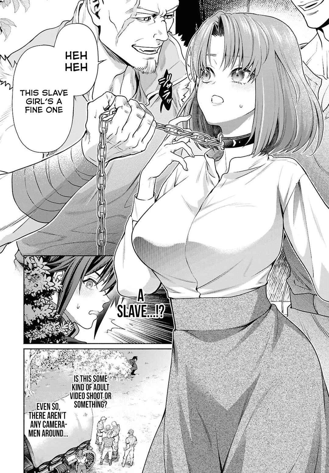 Muramura Shiteshimau Noroi no Youtou to Issho ni Isekai e Mayoikonde Shimatta Ken: Moto no Sekai e Kaeru tame ni Dorei o Hikiite Harem Party de Dungeon Kouryaku Shimasu Chapter 1 - Page 13