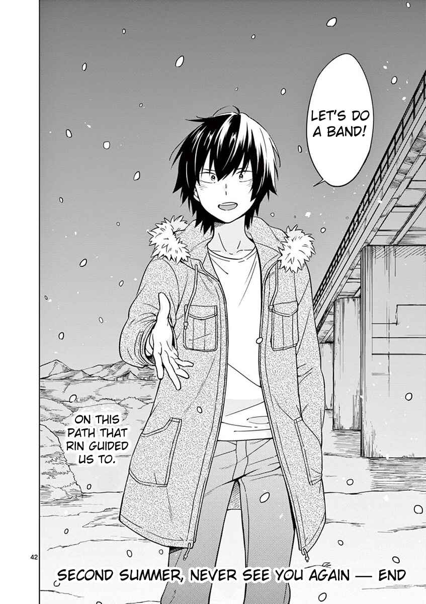 Nidome no Natsu, Nidoto Aenai Kimi Chapter 10 - Page 41