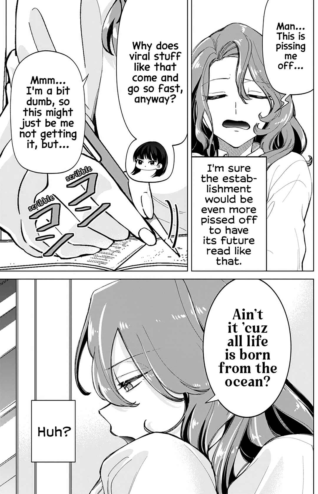 Shiretto Sugee Koto Itteru Gal. - Shiritsu Paranomaru Koukou no Nichijou Chapter 31.5 - Page 5