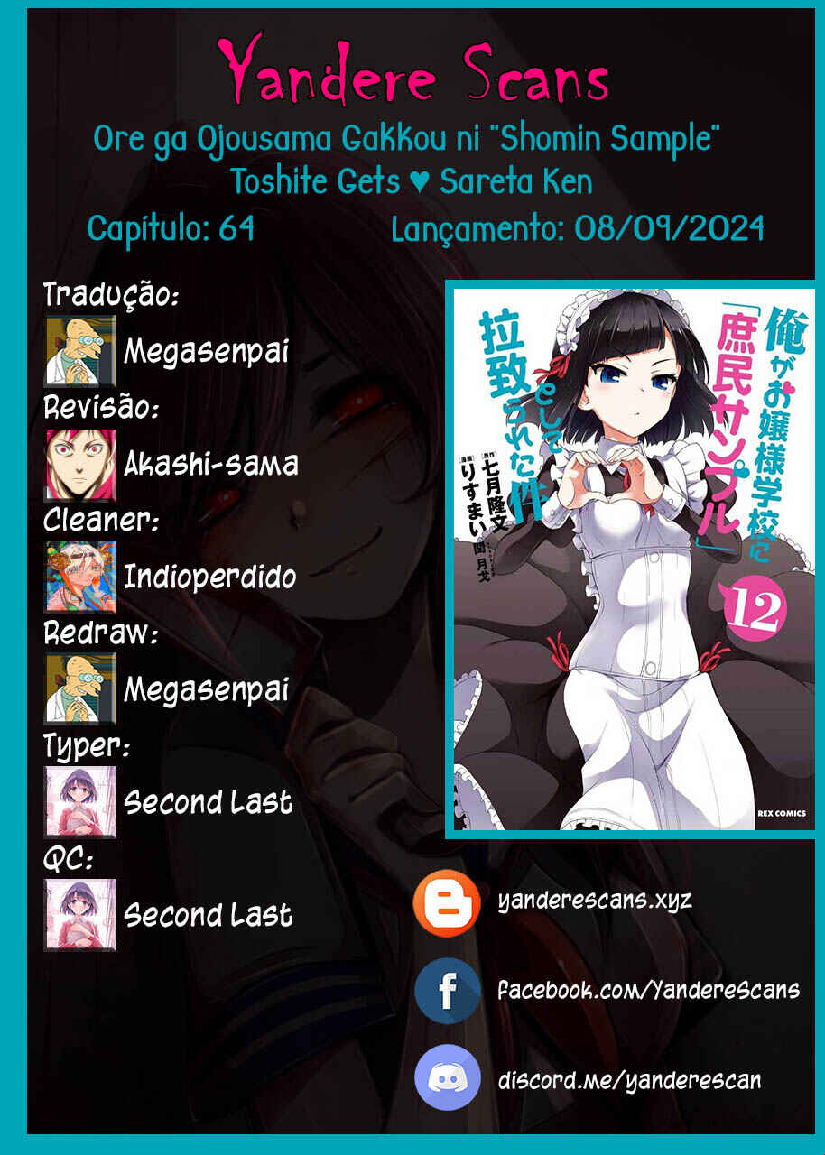 Ore ga Ojousama Gakkou ni "Shomin Sample" to shite Rachirareta Ken Chapter 64 - Page 1