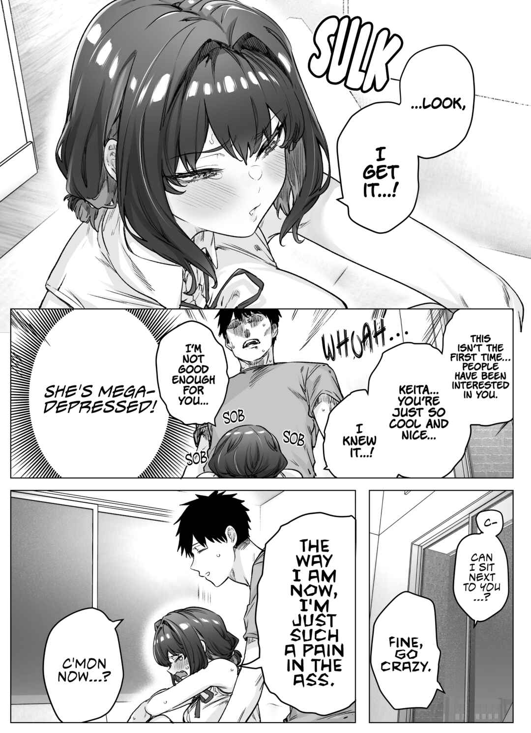 Ichinichi Goto ni Tsun ga Hetteku Tsuntsuntsuntsuntsuntsuntsuntsuntsuntsuntsundere Joshi Chapter 55.4 - Page 1
