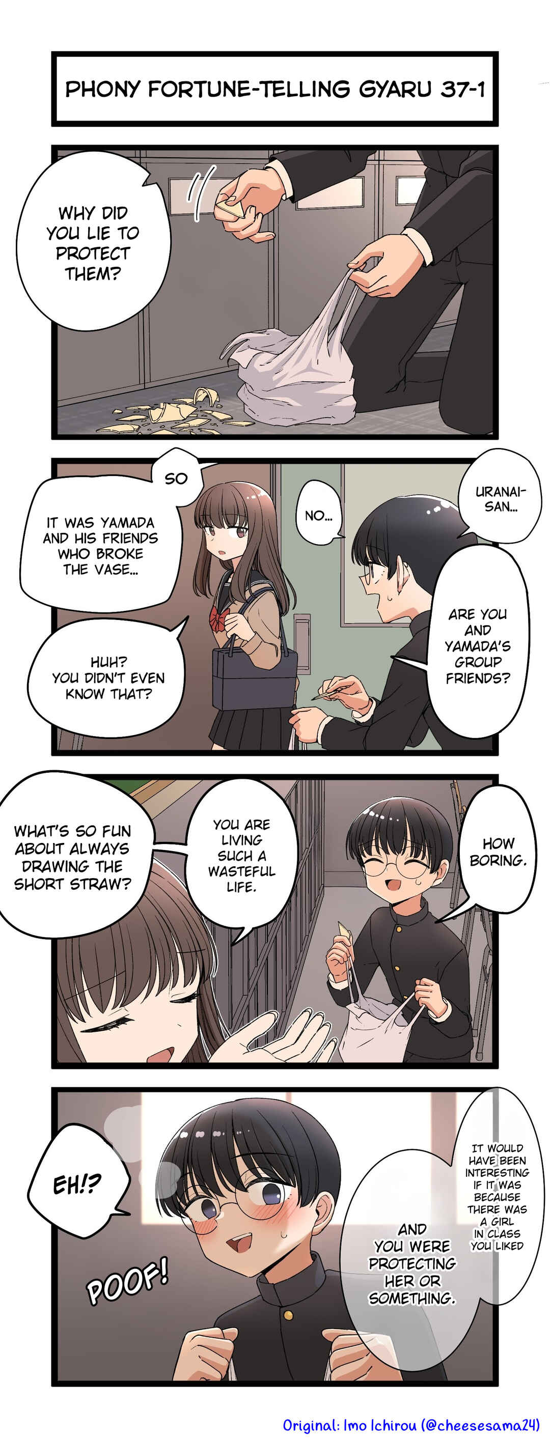 Phony Fortune-Telling Gyaru Chapter 37 - Page 1