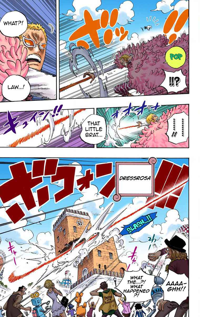 One Piece (Official Colored) Chapter 724 - Page 10