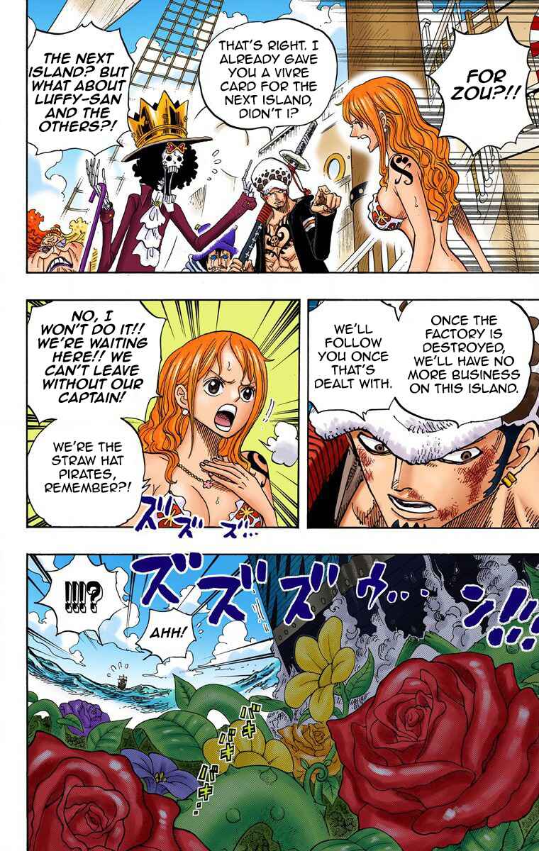 One Piece (Official Colored) Chapter 724 - Page 13