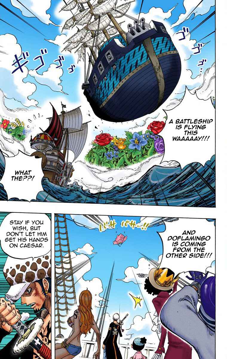 One Piece (Official Colored) Chapter 724 - Page 14