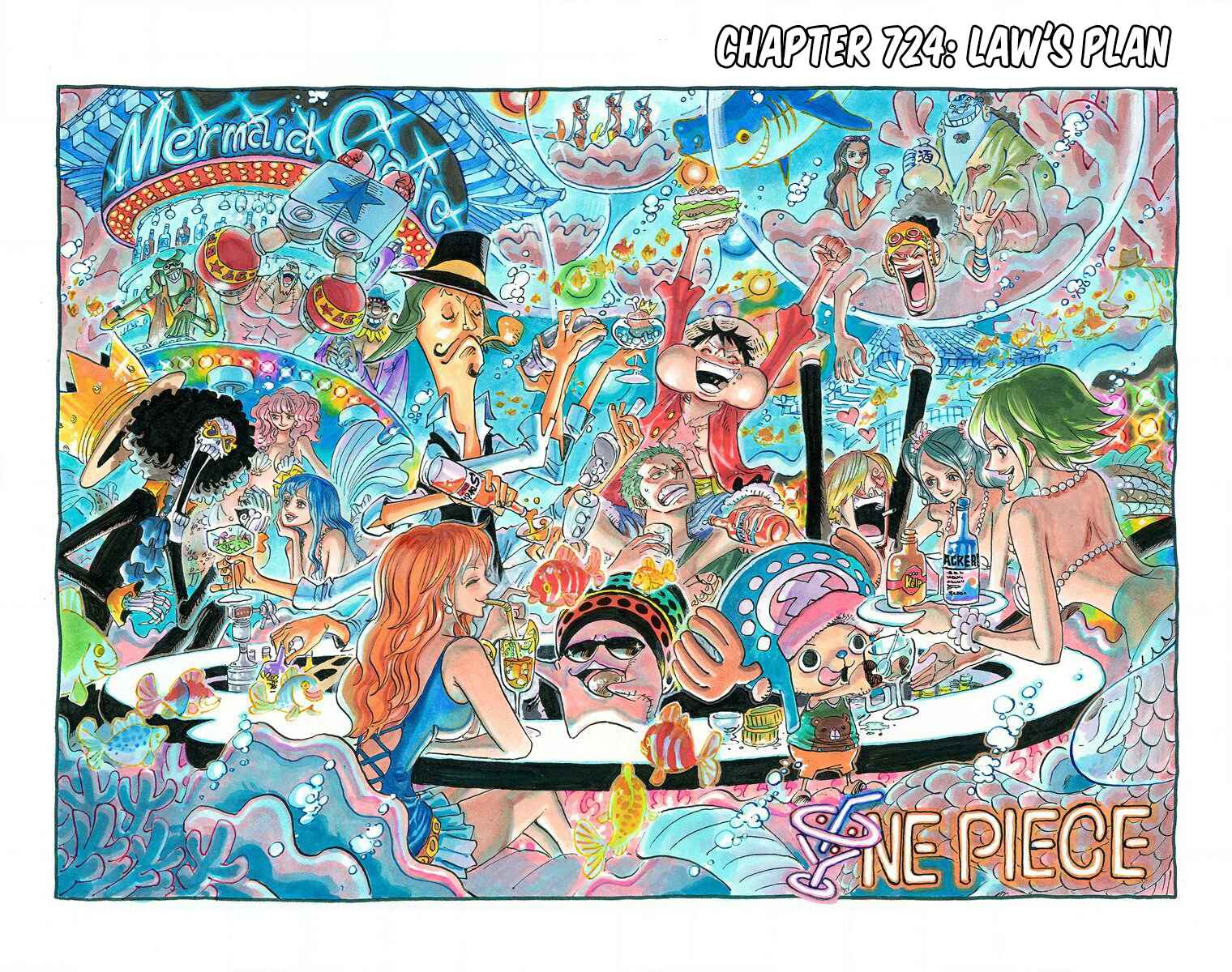 One Piece (Official Colored) Chapter 724 - Page 2
