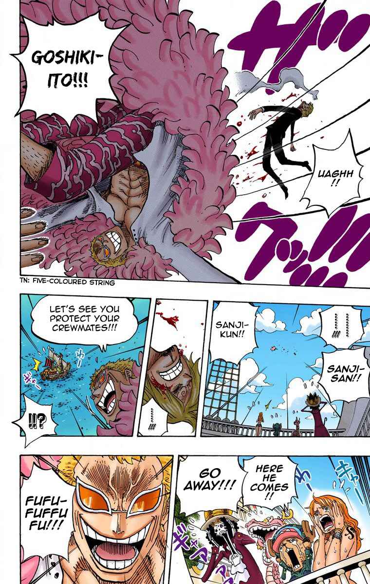 One Piece (Official Colored) Chapter 724 - Page 5