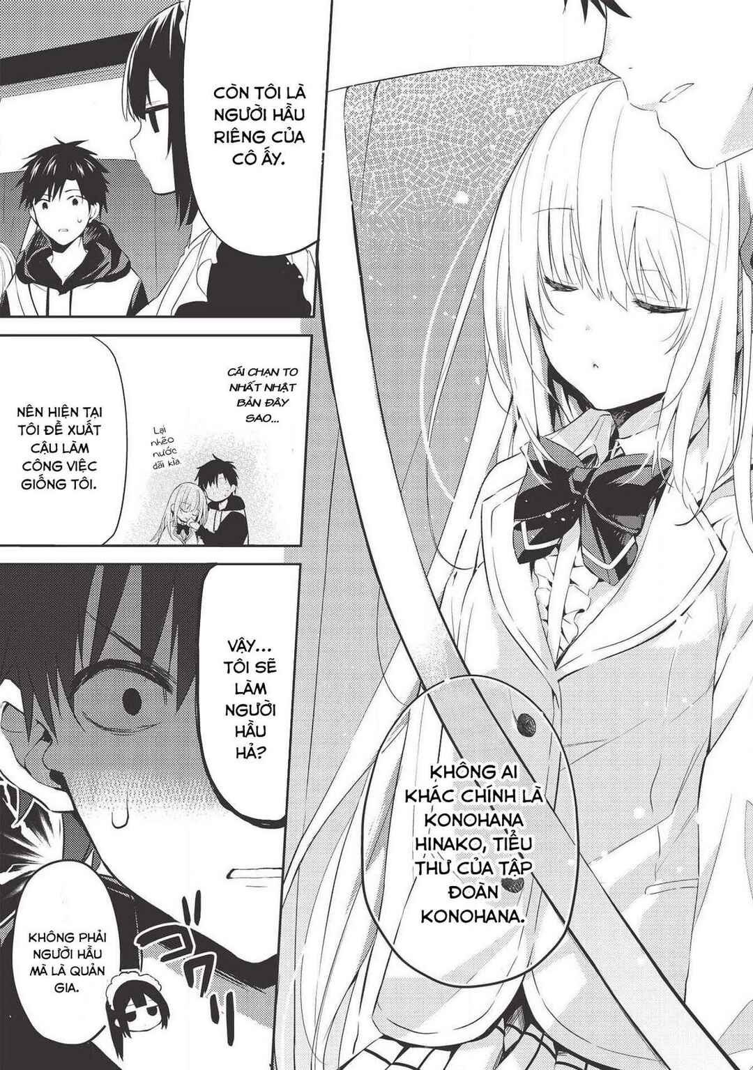 Saijo no Osewa - Takane no Hana-darake na Meimonkou de, Gakuin Ichi no Ojousama (Seikatsu Nouryoku Kaimu) wo Kagenagara Osewa Suru koto ni narimashita Chapter 2.1 - Page 4