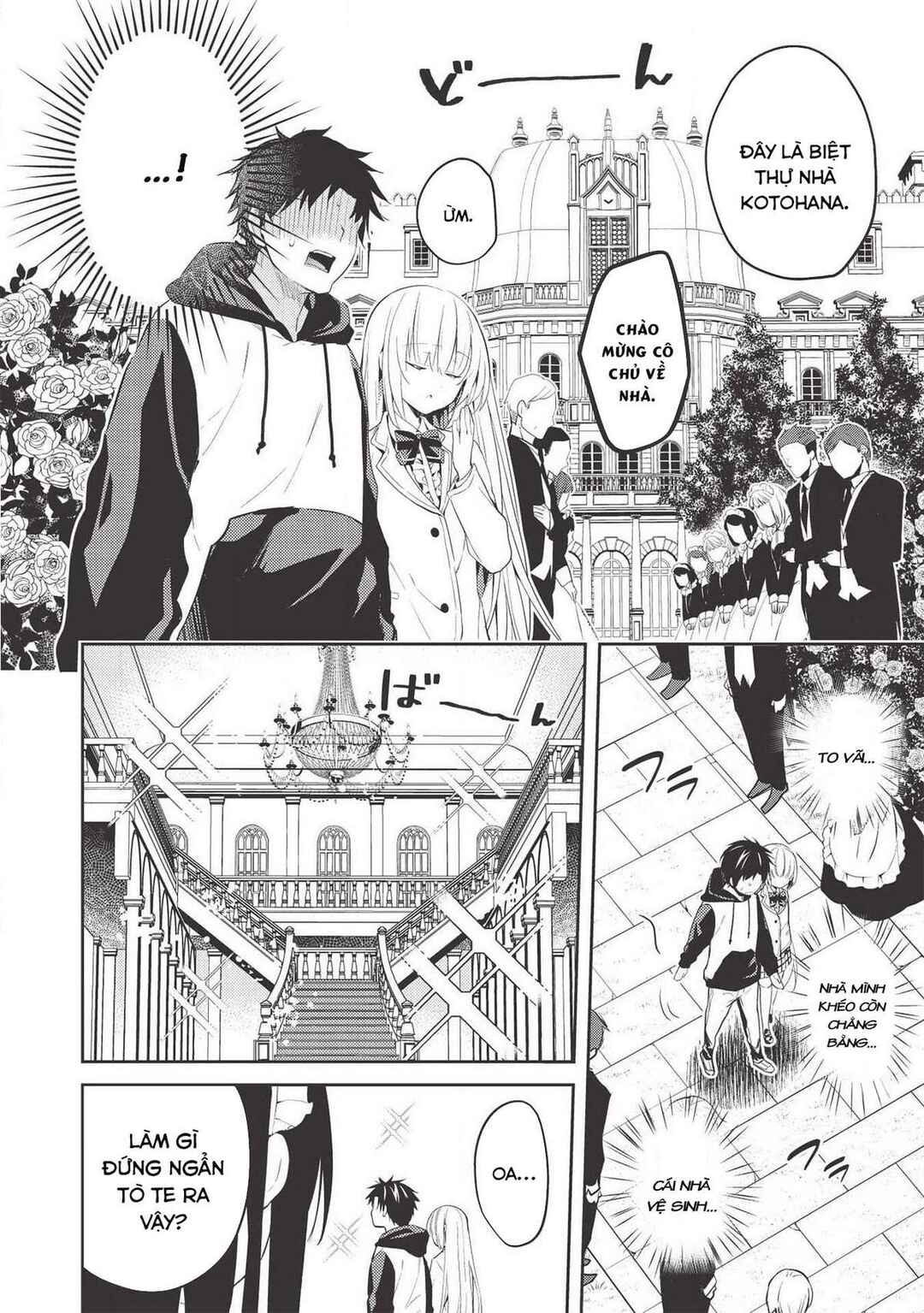Saijo no Osewa - Takane no Hana-darake na Meimonkou de, Gakuin Ichi no Ojousama (Seikatsu Nouryoku Kaimu) wo Kagenagara Osewa Suru koto ni narimashita Chapter 2.1 - Page 7