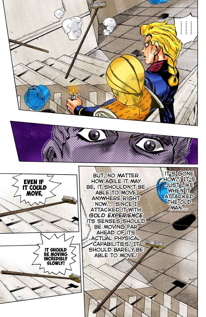JoJo no Kimyou na Bouken: Part 5 - Ougon no Kaze Color-ban Chapter 13 - Page 10