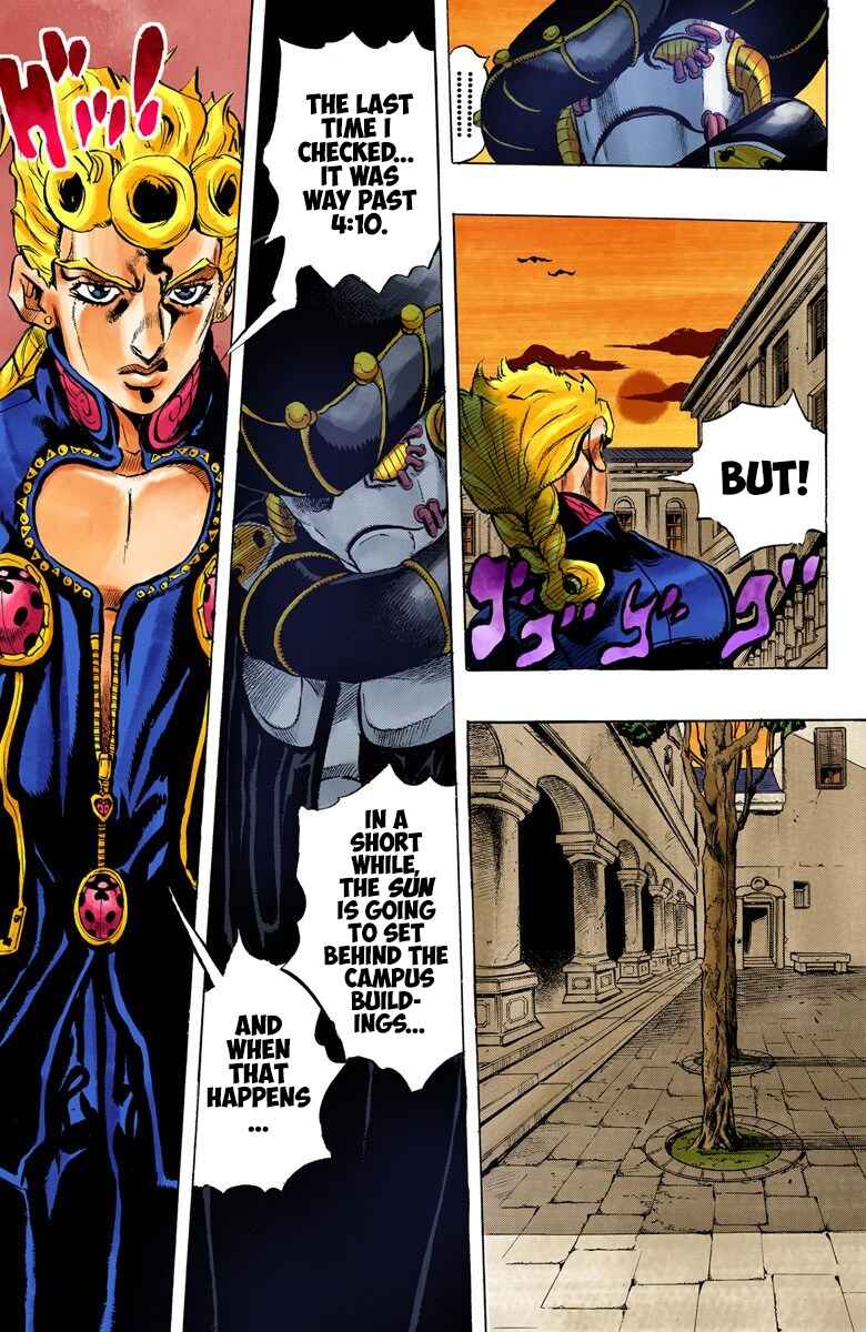 JoJo no Kimyou na Bouken: Part 5 - Ougon no Kaze Color-ban Chapter 13 - Page 20