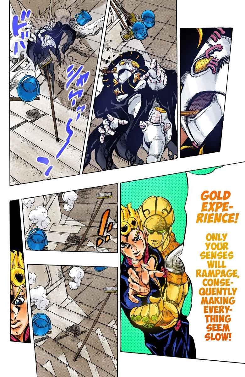 JoJo no Kimyou na Bouken: Part 5 - Ougon no Kaze Color-ban Chapter 13 - Page 9