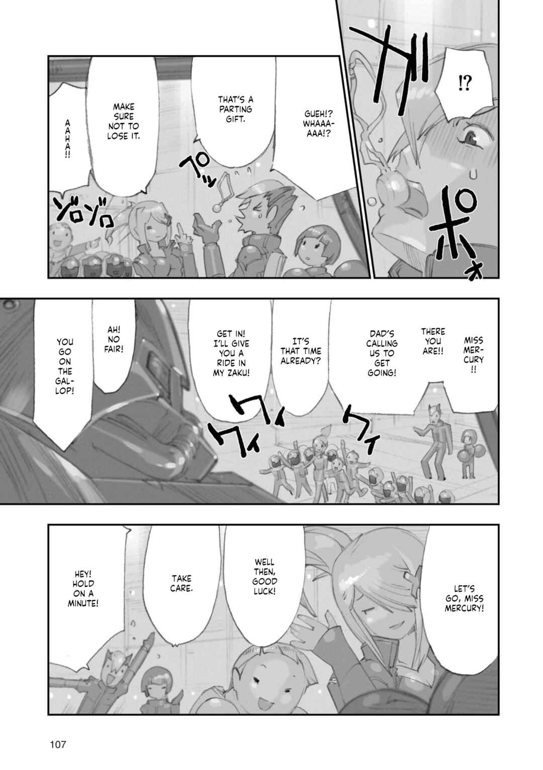 Advance of Zeta Re-Boot: Gundam Inle - Black Rabbit Had a Dream Chapter 7 - Page 10