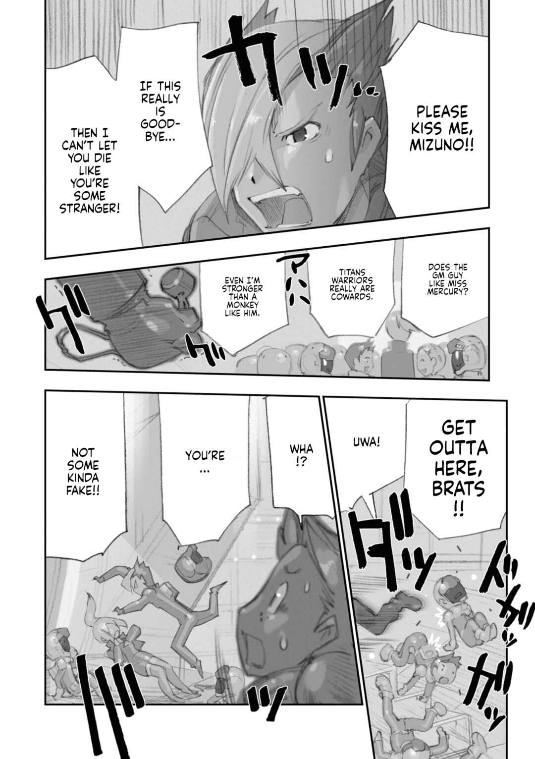 Advance of Zeta Re-Boot: Gundam Inle - Black Rabbit Had a Dream Chapter 7 - Page 13