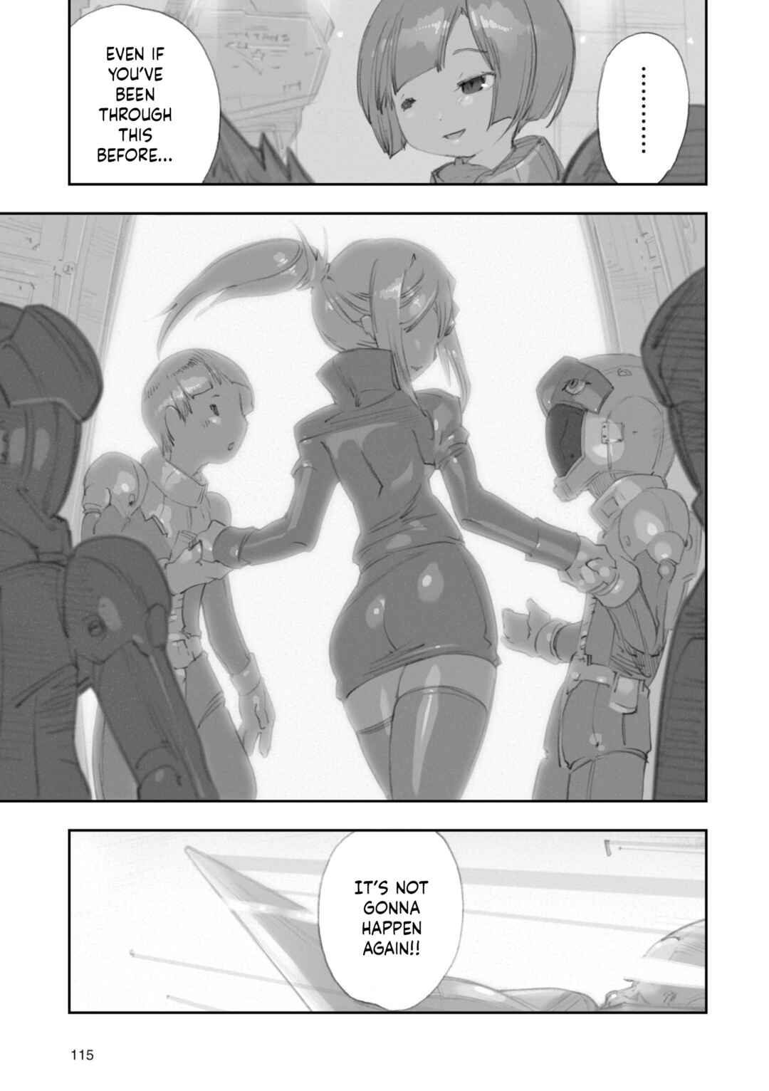 Advance of Zeta Re-Boot: Gundam Inle - Black Rabbit Had a Dream Chapter 7 - Page 17