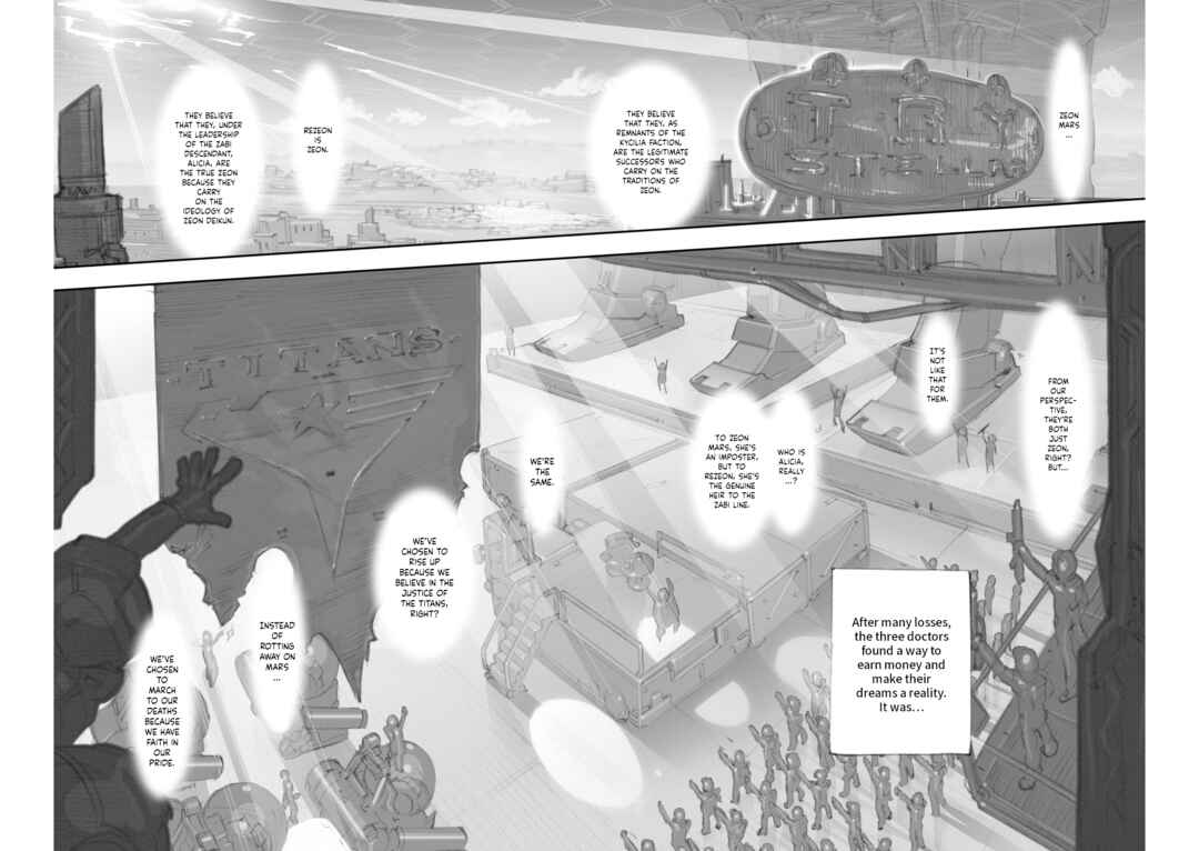 Advance of Zeta Re-Boot: Gundam Inle - Black Rabbit Had a Dream Chapter 7 - Page 24