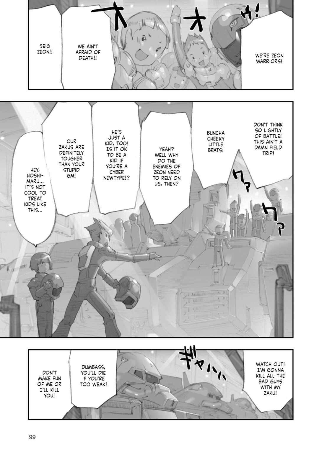 Advance of Zeta Re-Boot: Gundam Inle - Black Rabbit Had a Dream Chapter 7 - Page 3