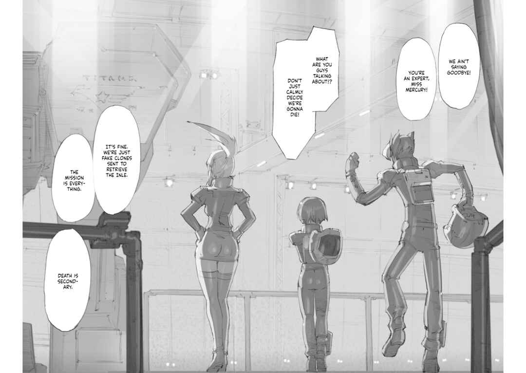 Advance of Zeta Re-Boot: Gundam Inle - Black Rabbit Had a Dream Chapter 7 - Page 6