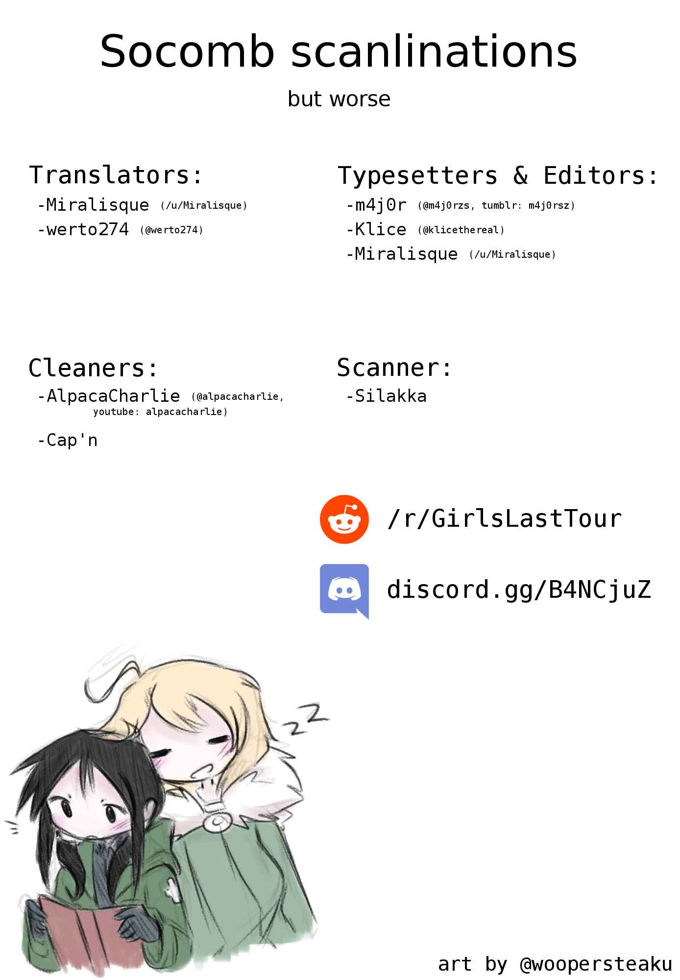 Girls' Last Tour Official Anthology Comic Chapter 4 - Page 5