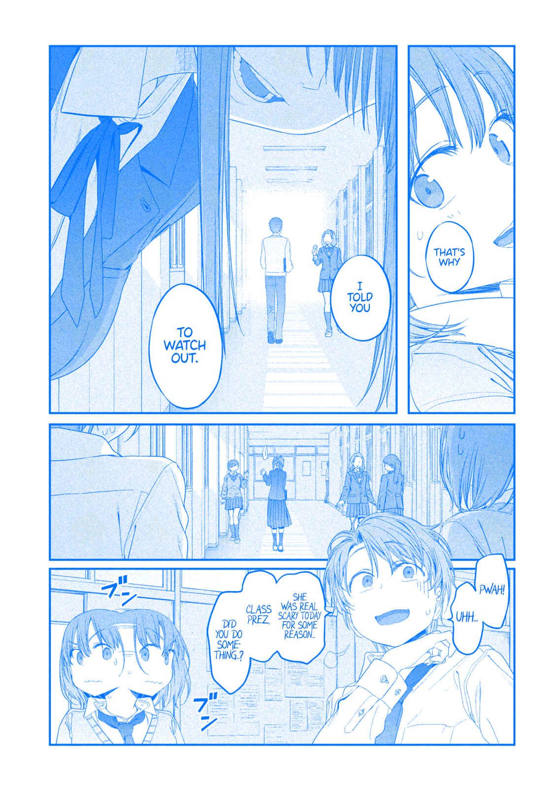 Getsuyoubi no Tawawa (Blue) (Fan Colored) Chapter 11 - Page 10