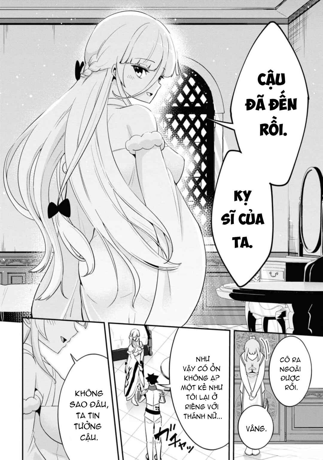 Seikishi ni Natta kedo Danchou no Oppai ga Sugosugite Kokoro ga Kiyomerarenai Chapter 14 - Page 13