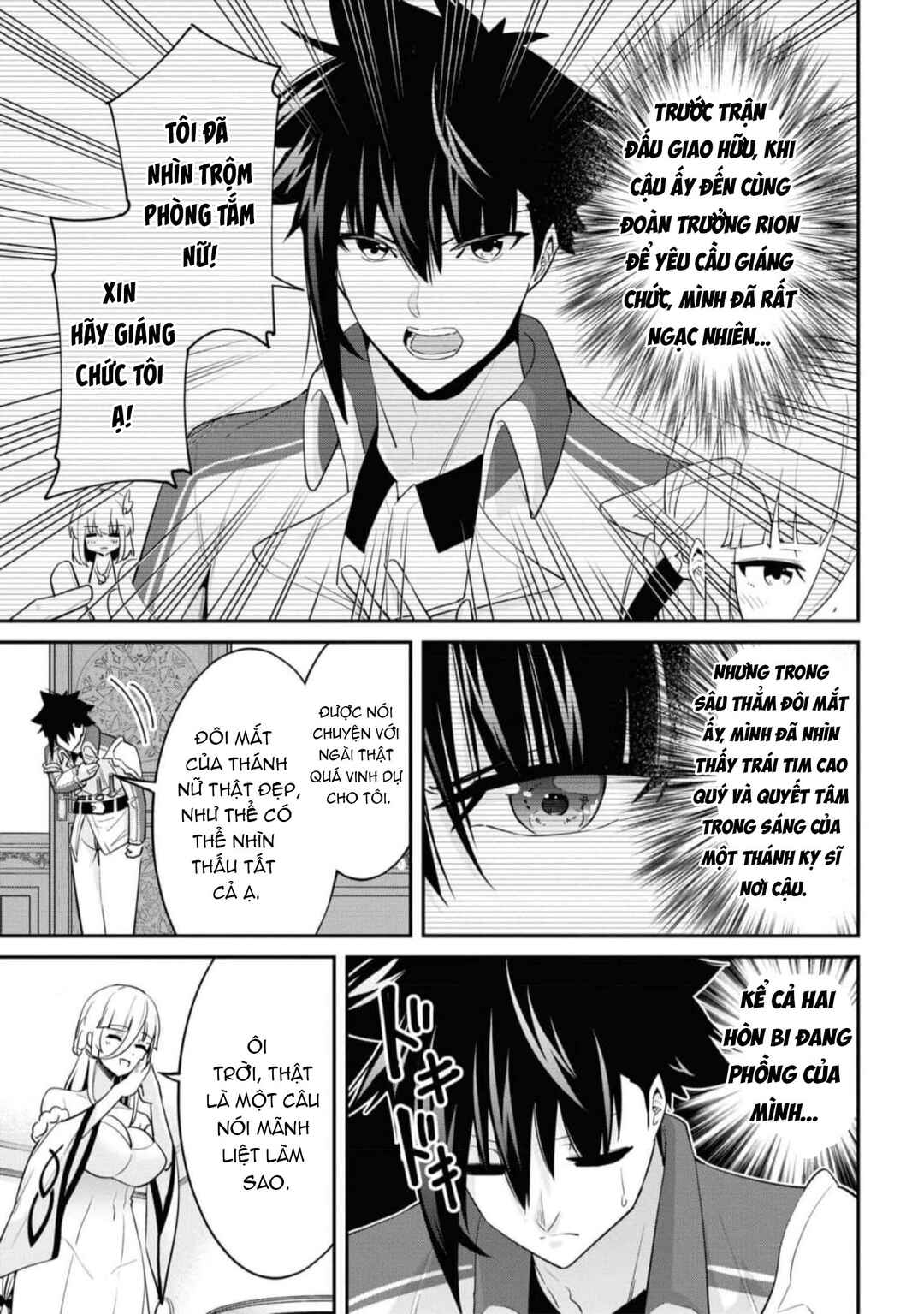 Seikishi ni Natta kedo Danchou no Oppai ga Sugosugite Kokoro ga Kiyomerarenai Chapter 14 - Page 14