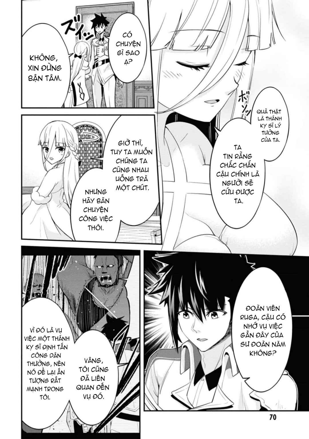 Seikishi ni Natta kedo Danchou no Oppai ga Sugosugite Kokoro ga Kiyomerarenai Chapter 14 - Page 15