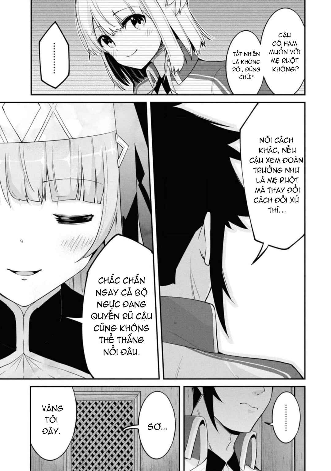 Seikishi ni Natta kedo Danchou no Oppai ga Sugosugite Kokoro ga Kiyomerarenai Chapter 14 - Page 8