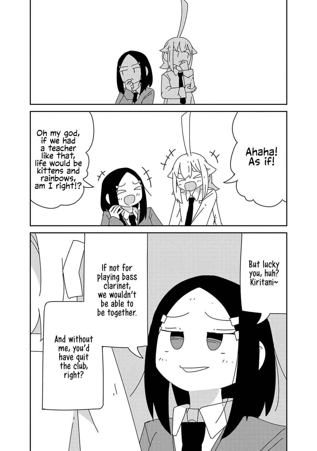 Hagino-san Wants to Quit the Wind Ensemble Chapter 39 - Page 10