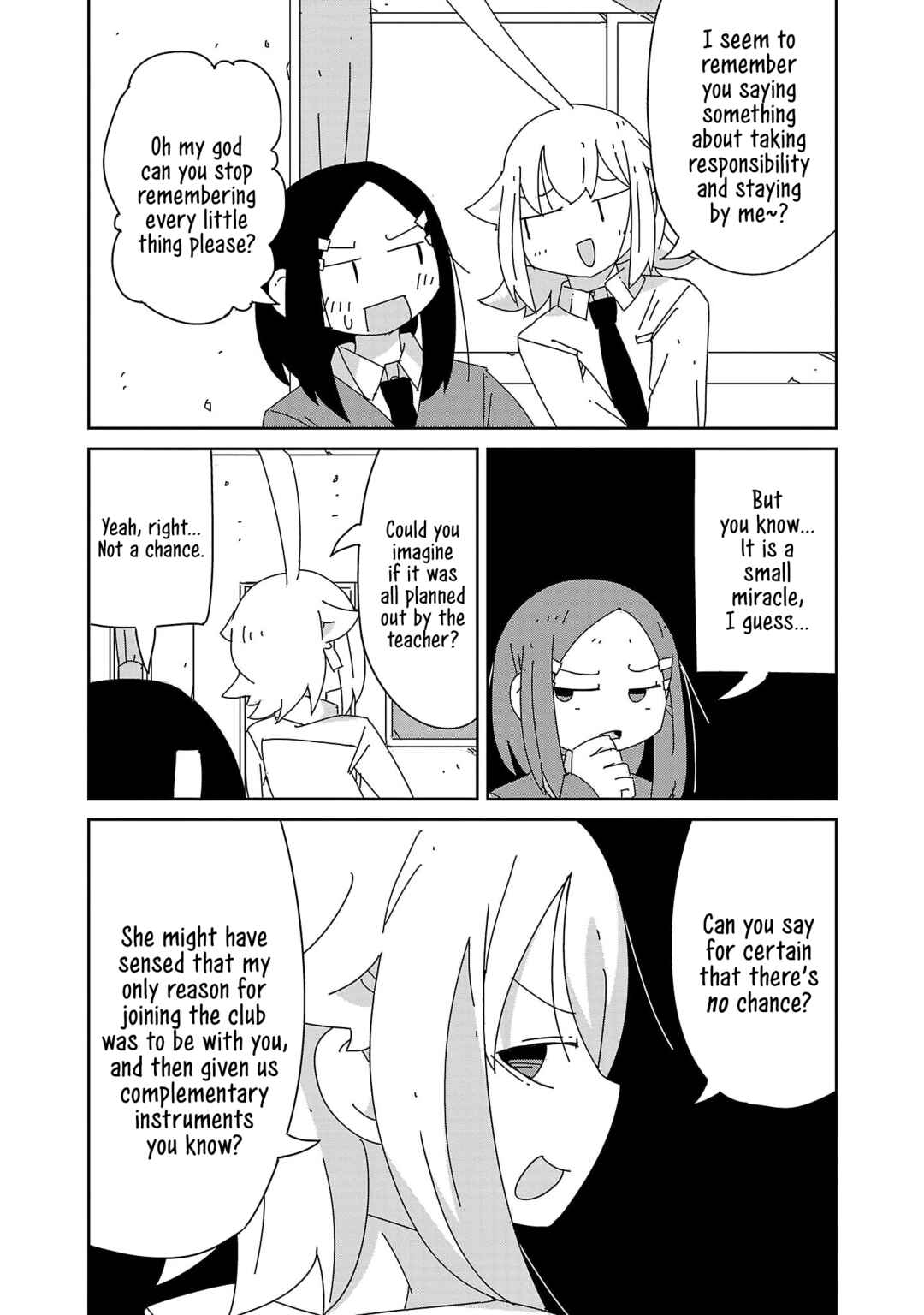 Hagino-san Wants to Quit the Wind Ensemble Chapter 39 - Page 9