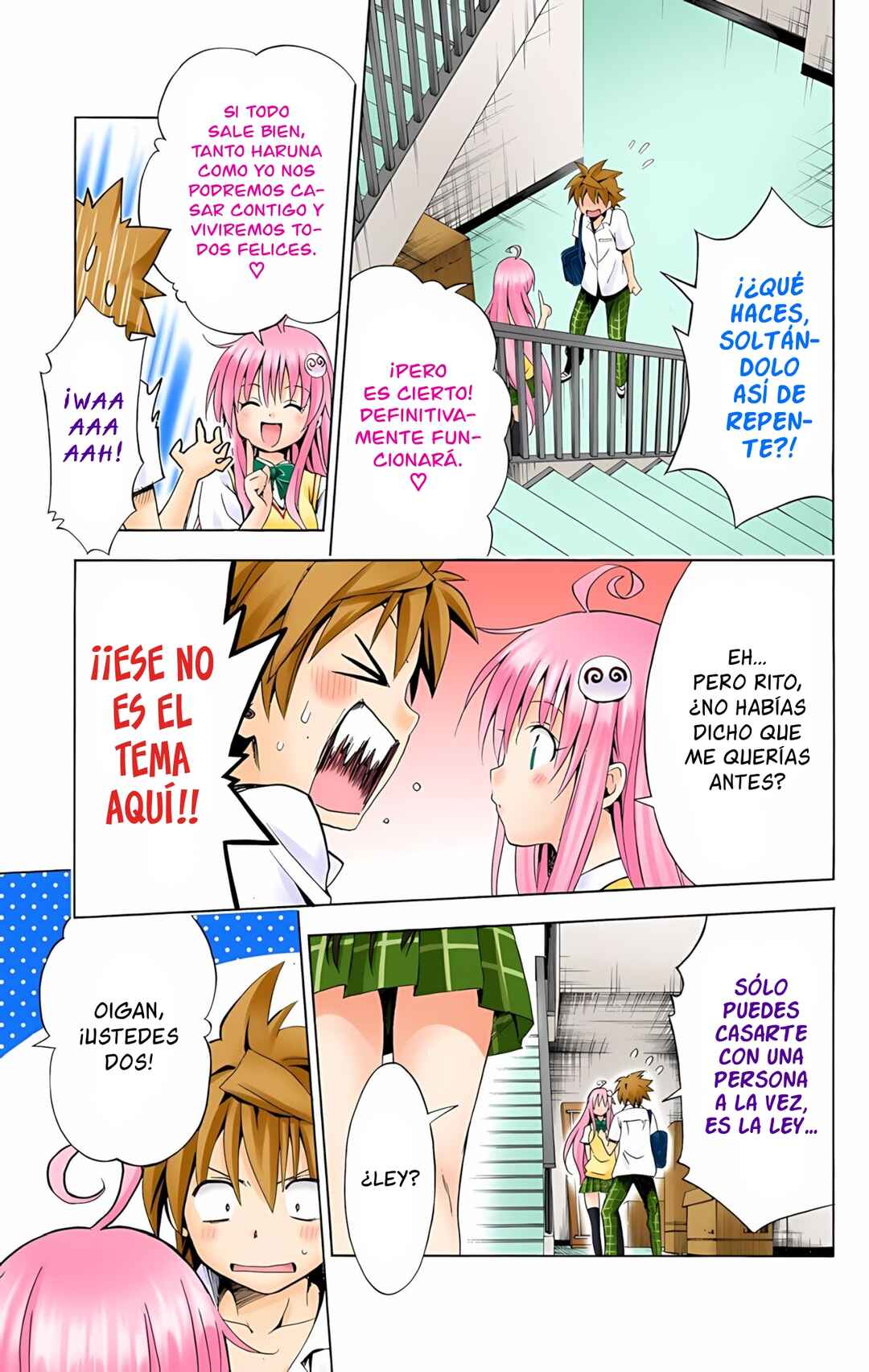 To Love Ru Darkness (Official Colored) Chapter 1 - Page 21