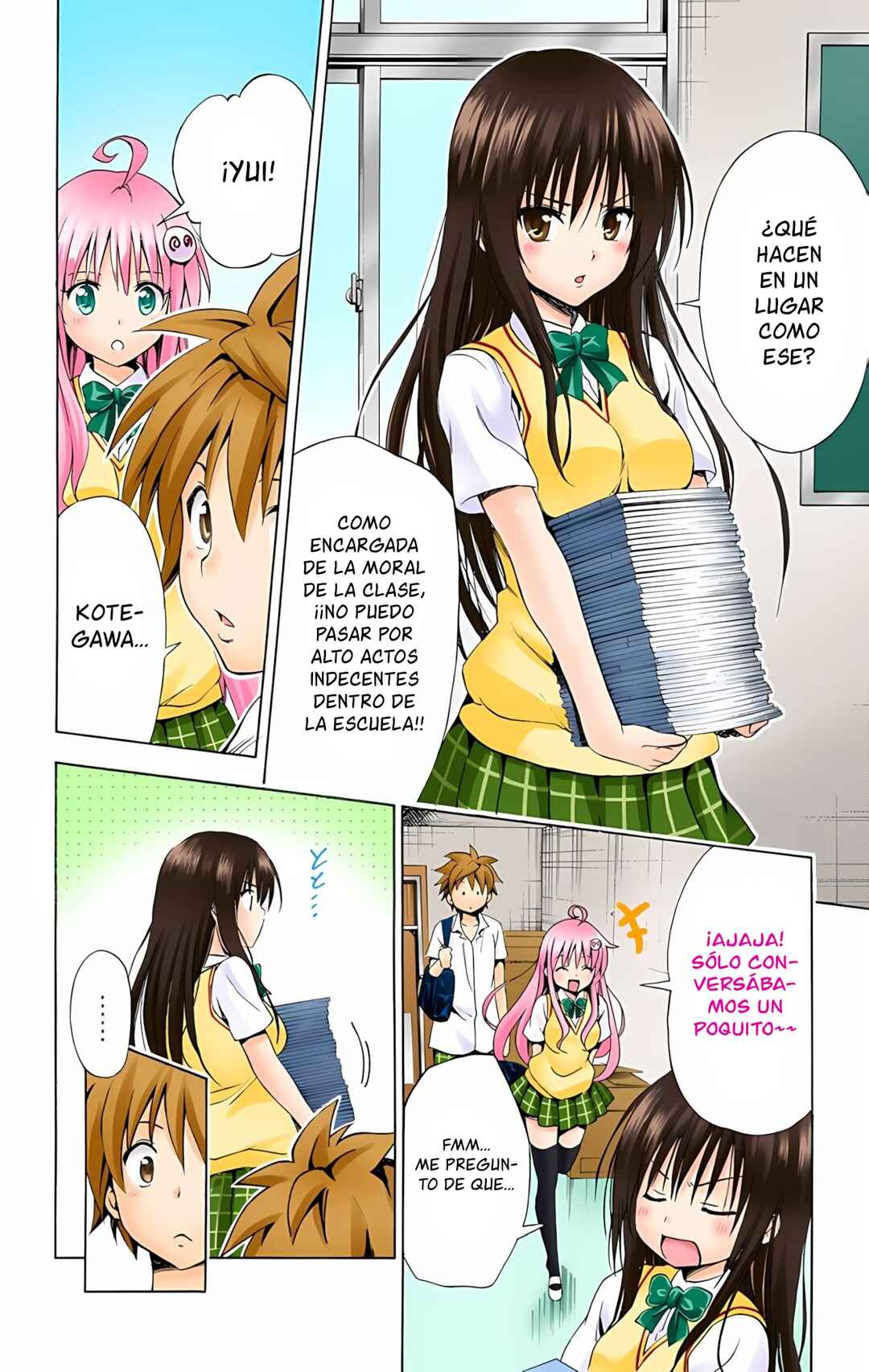 To Love Ru Darkness (Official Colored) Chapter 1 - Page 22