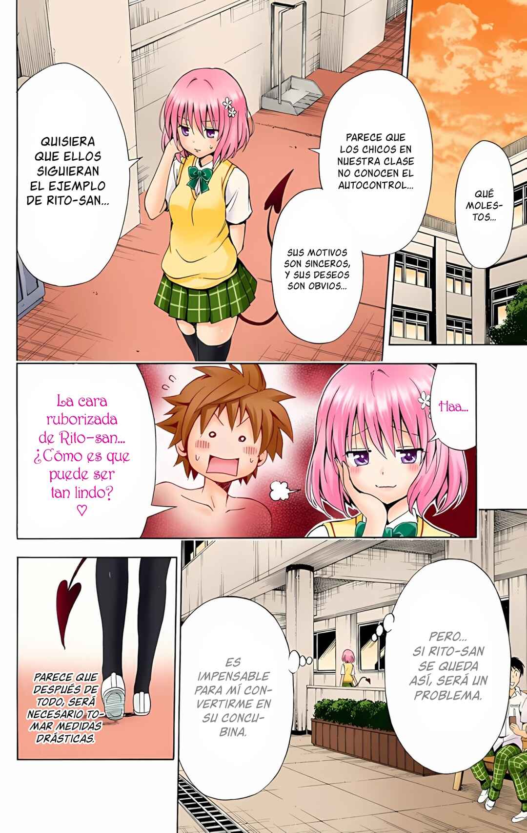 To Love Ru Darkness (Official Colored) Chapter 1 - Page 44