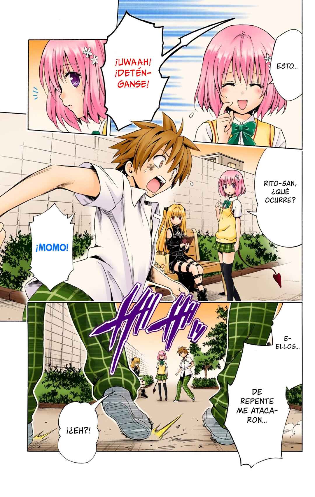 To Love Ru Darkness (Official Colored) Chapter 1 - Page 51