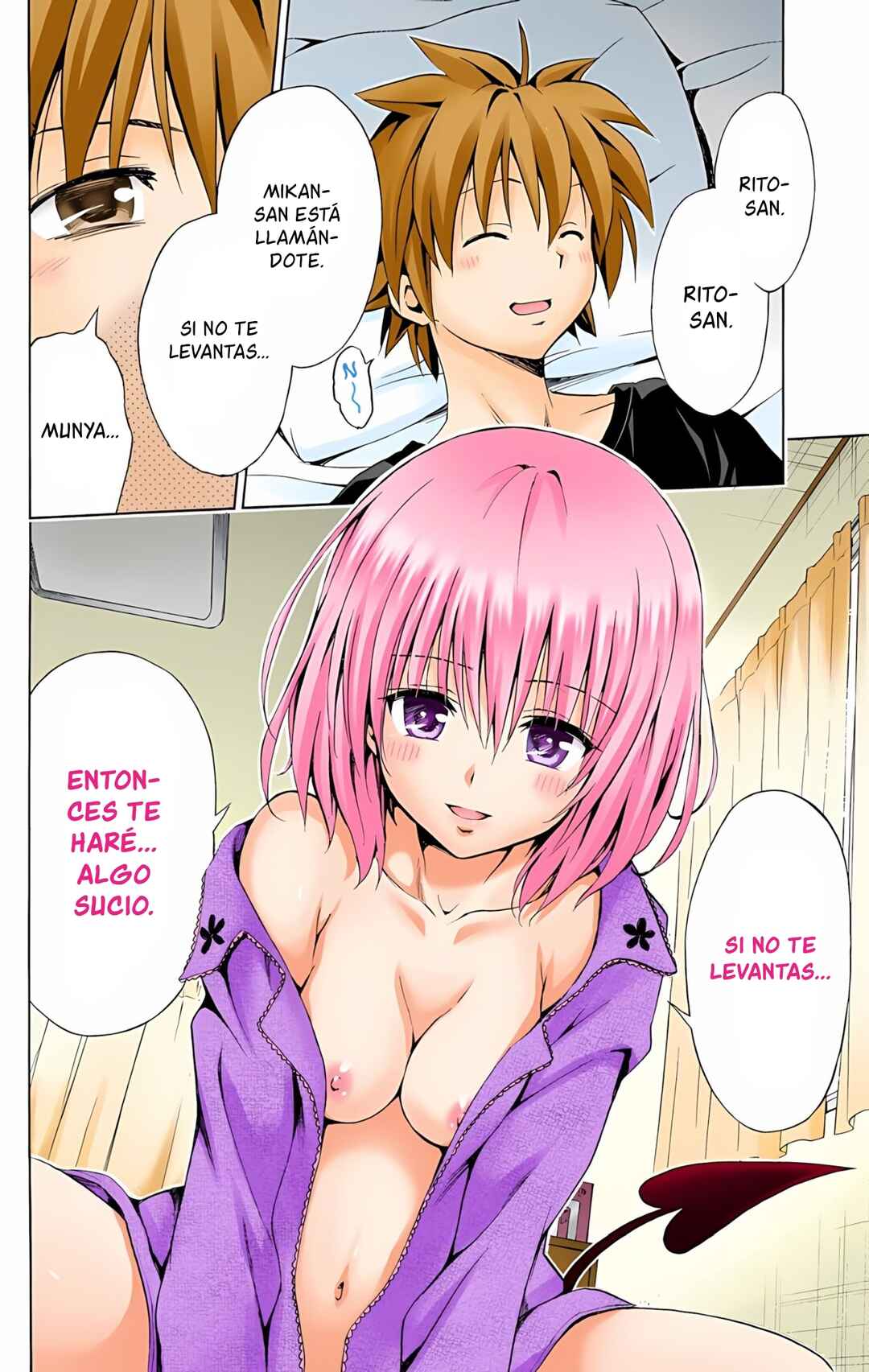To Love Ru Darkness (Official Colored) Chapter 1 - Page 8