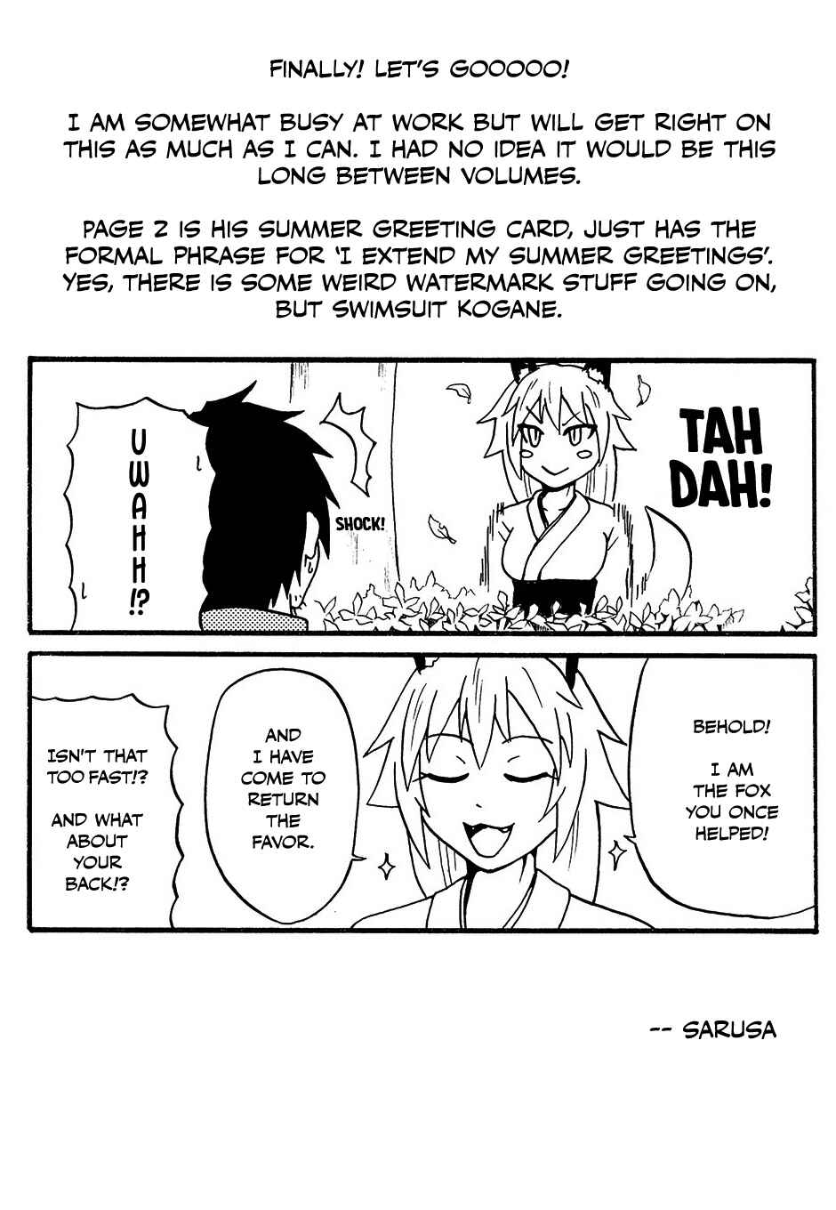 Totsugi Okureta Kitsune ga Yome ni Kuru Hanashi Chapter 70.9 - Page 3