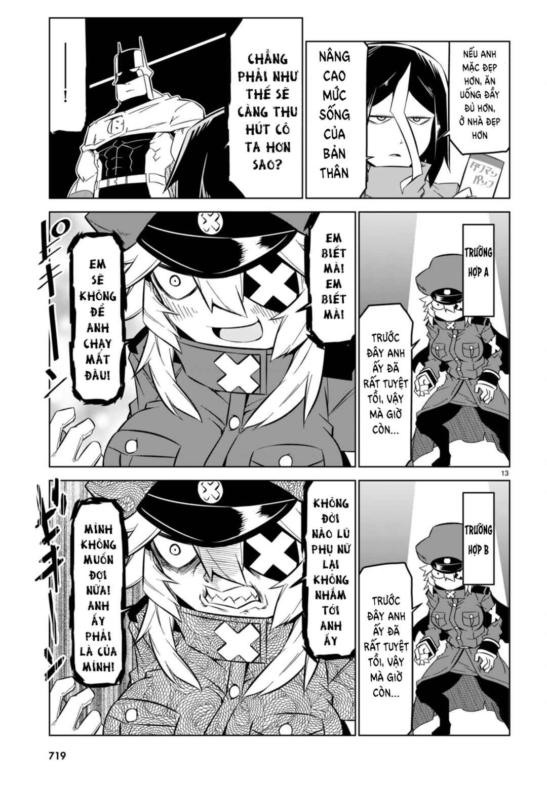 Zannen Onna Kanbu Black General-san Chapter 161 - Page 15