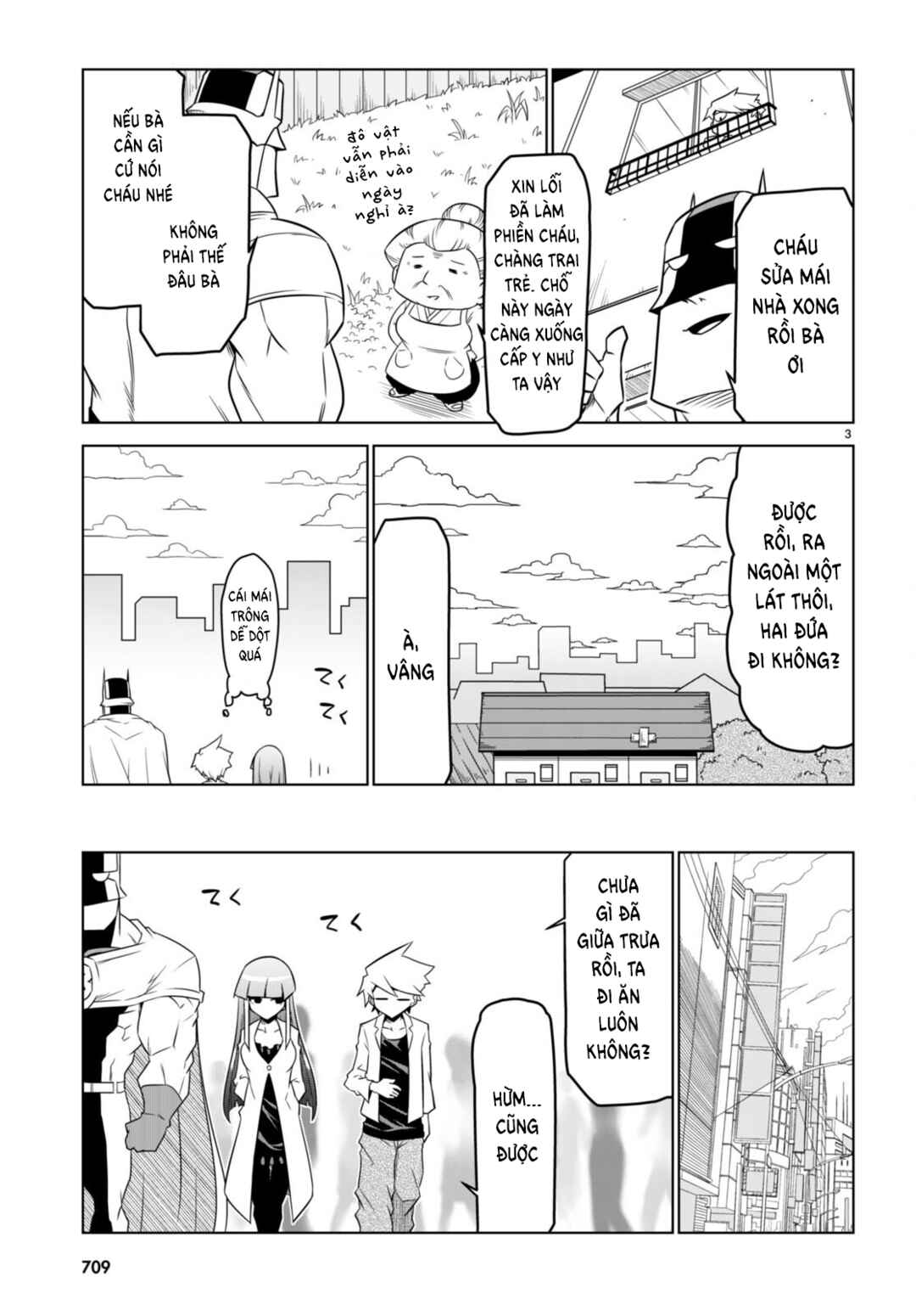 Zannen Onna Kanbu Black General-san Chapter 161 - Page 3