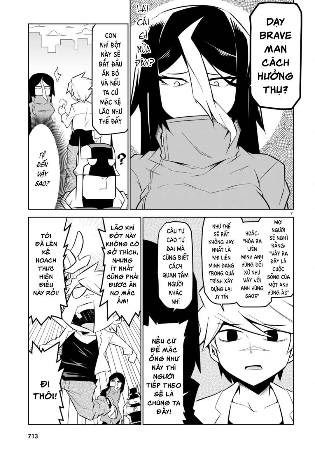Zannen Onna Kanbu Black General-san Chapter 161 - Page 9