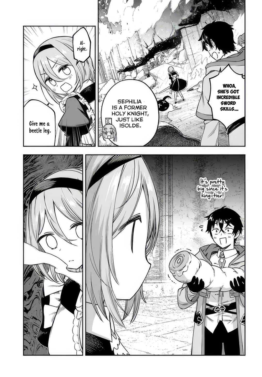 Ore Igai Dare mo Saishu Dekinai Sozai na no ni "Sozai Saishuritsu ga Hikui" to Pawahara suru Osananajimi Renkinjutsushi to Zetsuen shita Senzoku Madoushi, Henkyou no Machi de Slow Life wo Okuritai. Chapter 8 - Page 11