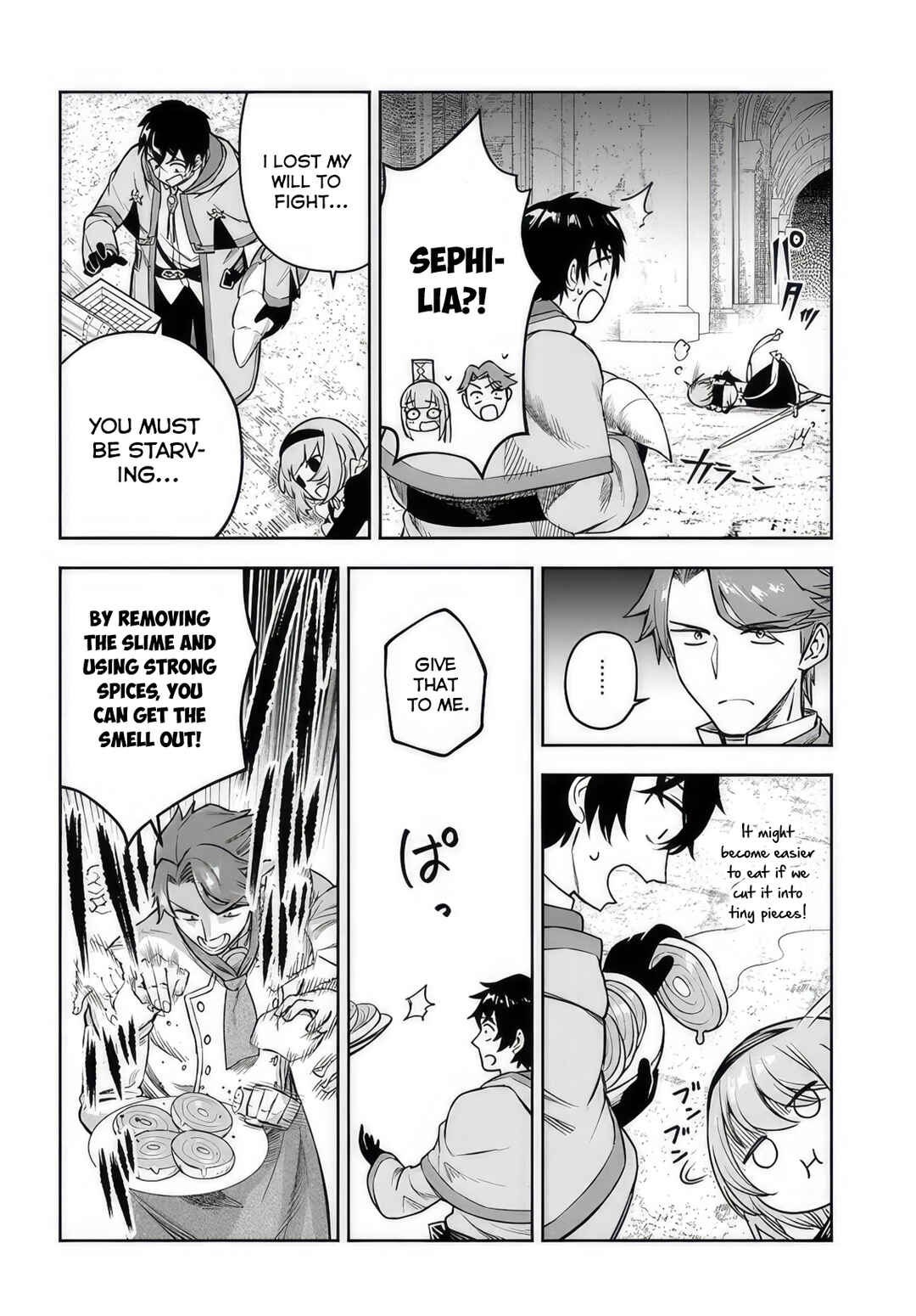 Ore Igai Dare mo Saishu Dekinai Sozai na no ni "Sozai Saishuritsu ga Hikui" to Pawahara suru Osananajimi Renkinjutsushi to Zetsuen shita Senzoku Madoushi, Henkyou no Machi de Slow Life wo Okuritai. Chapter 8 - Page 12