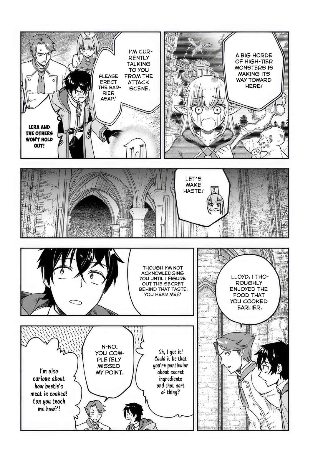 Ore Igai Dare mo Saishu Dekinai Sozai na no ni "Sozai Saishuritsu ga Hikui" to Pawahara suru Osananajimi Renkinjutsushi to Zetsuen shita Senzoku Madoushi, Henkyou no Machi de Slow Life wo Okuritai. Chapter 8 - Page 14