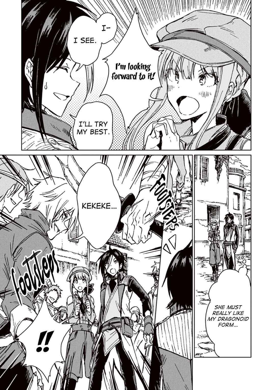 S-kyuu Guild wo Tsuihousareta kedo, Jitsu wa Ore dake Dragon no Kotoba ga Wakaru no de, Kidzuita Toki ni wa Ryuu Kishi no Chouten wo Kiwametemashita. Chapter 23 - Page 22