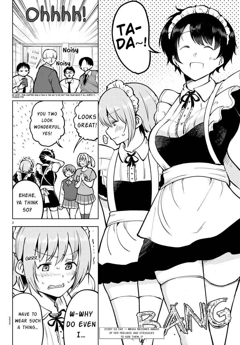 Meika-san wa Oshikorosenai Chapter 43 - Page 2