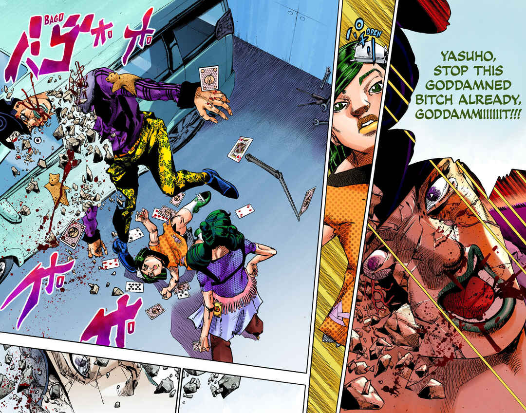 JoJo no Kimyou na Bouken: Part 8 - JoJolion Color-ban Chapter 108 - Page 12
